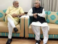 News video: Narendra Modi meets Advani